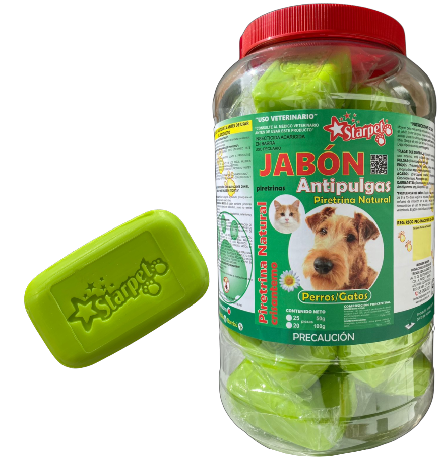 Jabón Antipulgas Bambu