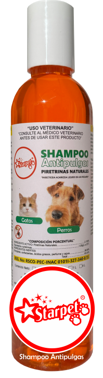 Shampoo Antipulgas Starpet