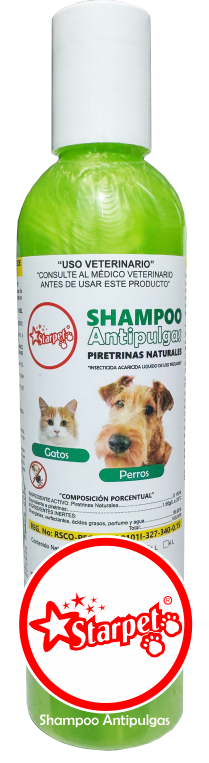 Shampoo Antipulgas Starpet